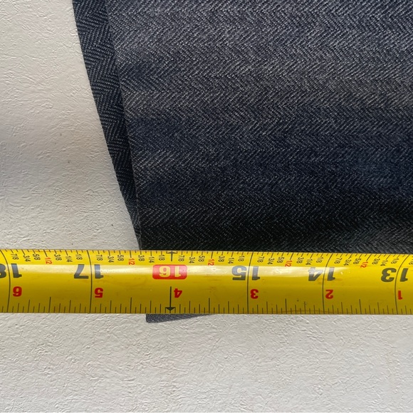 Fashion Park Hand Tailored Luxury Black Overcoat size L - Picture 10 of 11